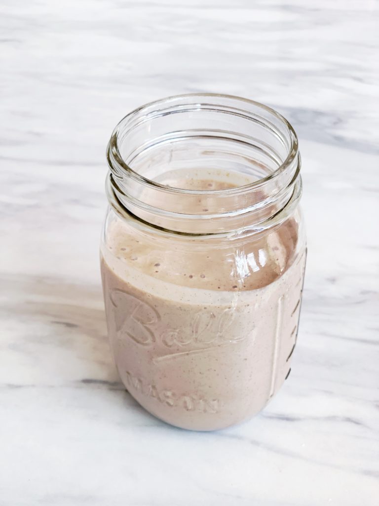 Nut Butter Smoothie Ahimsa Health and Wellness